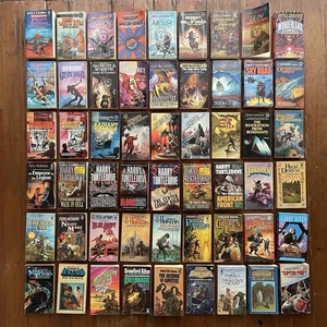 54x DEL REY Vintage Sci-Fi Fantasy Mass Market Paperback Lot - Picture 1 of 3