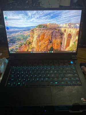 Alienware M15 R5 15.6" (AMD Ryzen 9 5900HX, 4.6GHz, 32GB RAM, 1TB SSD) Black - Image 1 of 4