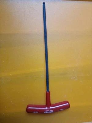 Bondhus 13168 Ball End T-Handle Hexagon Key 6mm (Made in USA) - Image 1 of 2