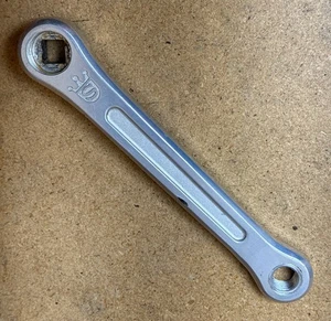 Sugino Mighty Non-Drive Side Left Crank Arm Crown Logo 171mm Competition Tour - Picture 1 of 7