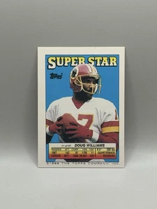 Doug Williams Steelers #1 1988 Topps Super Star Stickers NM B2 Combined Shipping - Picture 1 of 3