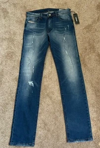 NEW DIESEL JEANS BOY YOUTH SIZE 12 DARRON REG SLIM-TAPERED - Picture 1 of 8