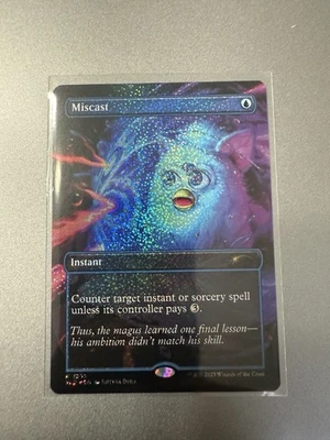 Miscast #2332 (Confetti Foil) - Secret Lair Drop Series (SLD) - Image 1 of 2