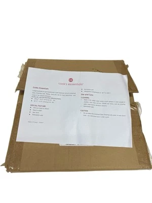 Set Of 2 Cook Essentials Universal Glass Draining Lids 8.6" - 10.2" 11” - 12,5” - Image 1 of 4