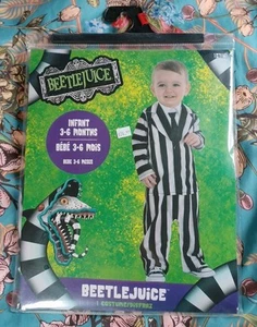 Beetlejuice Infant Costume 3-6 Months - Picture 1 of 4