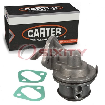 Carter Mechanical Fuel Pump for 1964-1966 Chevrolet Malibu 3.2L 3.8L L6 Air nq Foto 1 de 4