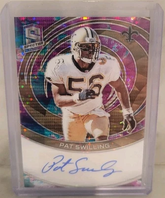 2023 Panini Football Spectra PAT SWILLING Signatures Celestial /75 #SIG-PSW - Image 1 of 3