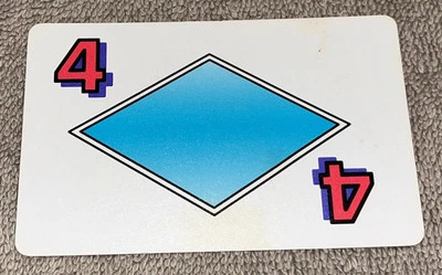 Vtg 1992 Parker Brothers Racko Card Replacement Piece #4 - Image 1 of 4