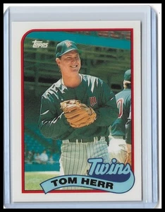 1989 Topps Tiffany - Tom Herr #709 - Bild 1 von 2