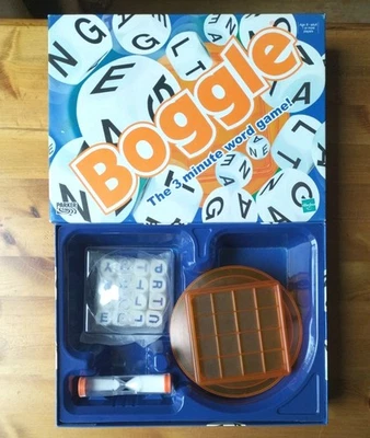 Boggle The 3 Minute Word Dice Game Hasbro Parker 2000 Complete VGC - Image 1 of 3