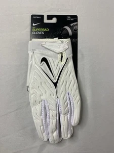 Nike NFL Superbad 6.0 Football Gloves Size 3XL FN0279-102 - Picture 1 of 6