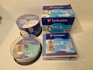 B5-BK Ca. 75 Verbatim CD-R (700MB, 52x Speed, 80min) Spindel Case - Bild 1 von 5