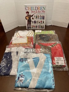 Kinder Just Like Me Buch und Welt Kostüm Set International Verkleidung Kleidung - Bild 1 von 17