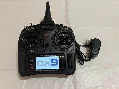 Transmisor Spektrum DX9 Negro 9 Canales SPMR9900 Modo 2 Foto 1 de 4