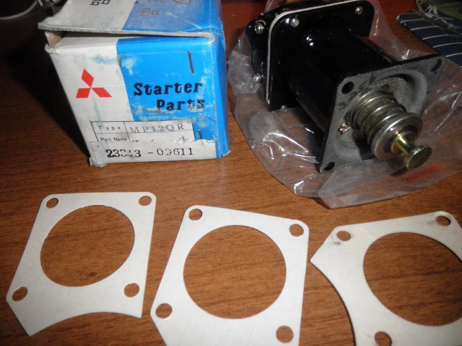 Datsun#23343-09611 310/312/410 1200/1300cc E1,J Starter Solenoid 1961-65 39-4309 - Image 1 of 4