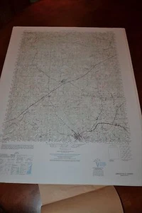 1940er Armee topographische Karte Lawrenceville Virginia - Blatt 5457 IV - Bild 1 von 1