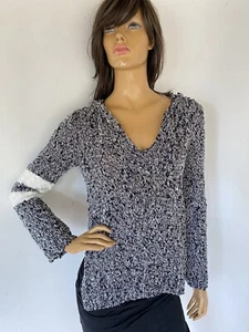 Pam & Gela Side Slit Sweatshirt Hoodie Pullover Size P / S - Imagen 1 de 4