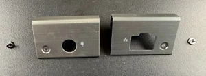 Dell OEM Latitude E5570 Precision 3510 Hinge Covers Set - 14PPM 9MRYN w/ screws - Afbeelding 1 van 3