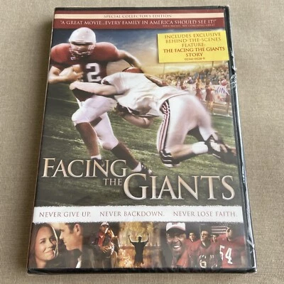 Facing The Giants (DVD Special Edition 2006) Football Drama Alex Hendrick NEW + - Image 1 of 4