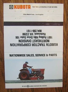FARMING - KUBOTA FARM & INDUSTRIAL TRACTORS: RICHMOND, VIRGINIA -F8 - Picture 1 of 2