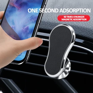 Sujetador de Lujo Para Teléfono Celular GPS Soporte Magnético de Carro Coche - Imagen 1 de 12