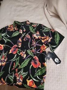 Volcom XL Hawaiian Print Brand New Tags Still On Varkala Floral - Picture 1 of 4