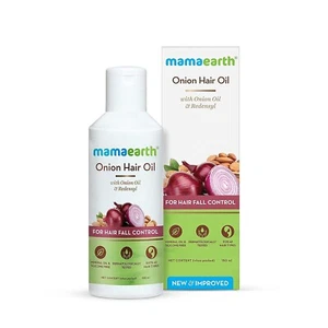 5 x 150 ml Mamaearth Zwiebelhaaröl Haarwachstum & Haarausfallkontrolle mit Re... - Bild 1 von 8