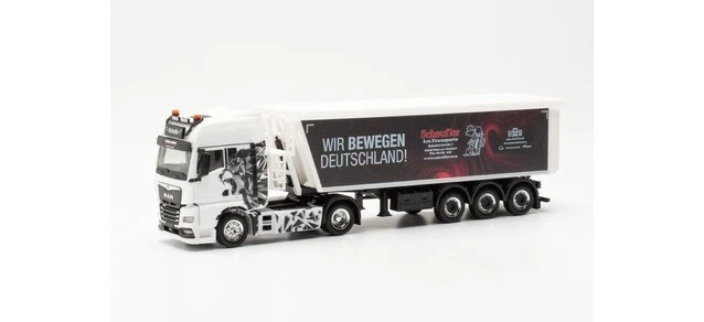 Herpa 317153 - 1 87 Man Tgx GX Stöffelliner-sz Acquisita/Noi Spostare Germania