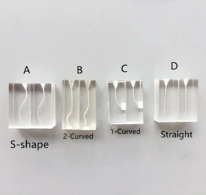 Dental Model Rotary Files Practise Block Endo File Training S-Curved Straight - Picture 1 of 12