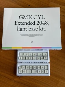 GMK CYL Extended 2048 Keycaps + Novelties - Picture 1 of 3