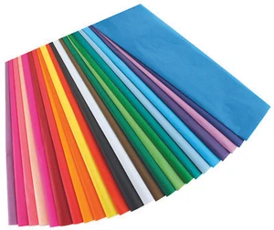 Hygloss Produkte Blutungstuch Sortiment - Mehrfarbig 20 x 30 Zoll 480 Blatt - Bild 1 von 3