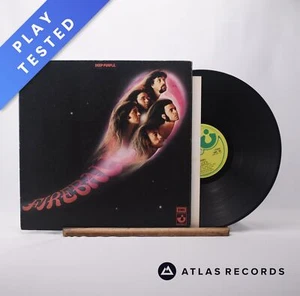 Deep Purple Fireball Lyric Sheet Textured Sleeve LP Album Vinyl Record - VG+/EX - Picture 1 of 10