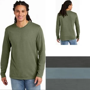 District Wash™ Long Sleeve Tee Herren T-Shirt DT2103 Größen XS-4XL - Bild 1 von 26