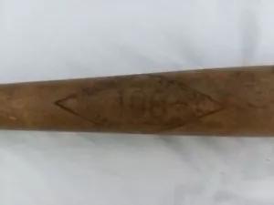 rare zinn beck bat co. 1920's baseball bat 400 series greenville s carolina - Picture 1 of 12