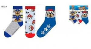 PACK 3 PAIA CALZINI PAW PATROL EU23/26 EU27/30 EU31/34 - Imagen 1 de 2
