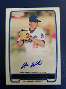 2012 Bowman Prospect Autographs #AW Allen Webster Auto Dodgers spedizione gratuita!! - Foto 1 di 2