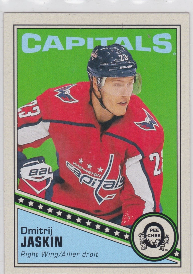 19/20 OPC...DMITRIJ JASKIN...RETRO PARALLEL...CARD # 359...CAPITALS - Image 1 of 1