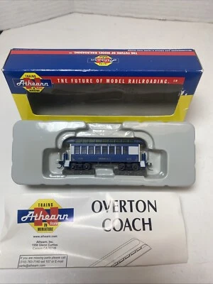 ATHEARN N-SCALE PASSENGER COACH OVERTON COACH Baltimore & Ohio Greenfield 5015 - Image 1 of 4