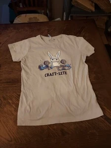 Tee Turtle Womens Size Sz M/Medium Gray “Craft-Lete” T-Shirt - Picture 1 of 6