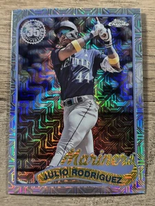 2024 Topps Series 2 JULIO RODRIGUEZ Silver Pack Mojo Refractor Mariners - Picture 1 of 2