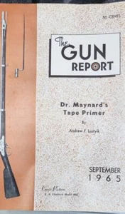 THE GUN REPORT September 1965 Fair condition - Picture 1 of 2
