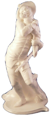 Antiguo Nymphenburg Porcelana Mezzetino Estatuilla De Figura Porzellan • 919.48€