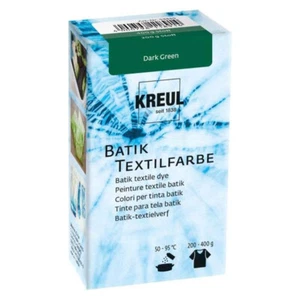 KREUL Batikfarbe Textilfarbe JAVANA dark green dunkelgrün 70g Shibori Färbefarbe - Bild 1 von 5