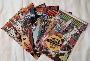 Youngblood Comic Lot of 6 YB 0 & 9 Strikefile #1-3 (Image Pedigree 1994) NM - Picture 1 of 5