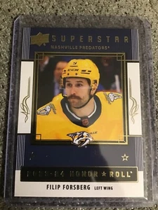 2023-2024 upper deck Filip forsberg superstar HR-32 - Picture 1 of 2
