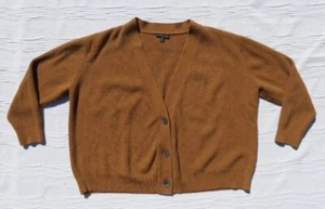UNIVERSAL STANDARD size M US Plus 1X Brown Cozy Oversized Cardigan Sweater Top - Picture 1 of 4