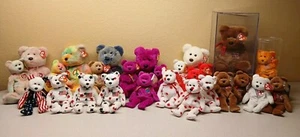 Ty 6 Beanie Buddys 21 Beanie Babys. 24 With Hang Tags & 3 Without Hang Tags. - Picture 1 of 10