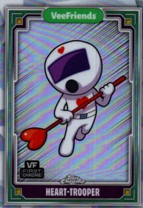 VeeFriends Silver Holo Refractor Heart Trooper - Picture 1 of 2