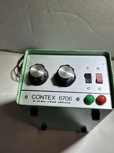 Contex Linear Amplifier 25 To 40mhz Not Tested - Zdjęcie 1 z 9