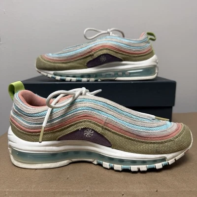 Nike Air Max 97 SE GS Sun Club Copa Sail пшеничная трава DQ4126-400 6Y 38,5 - Изображение 1 из 4